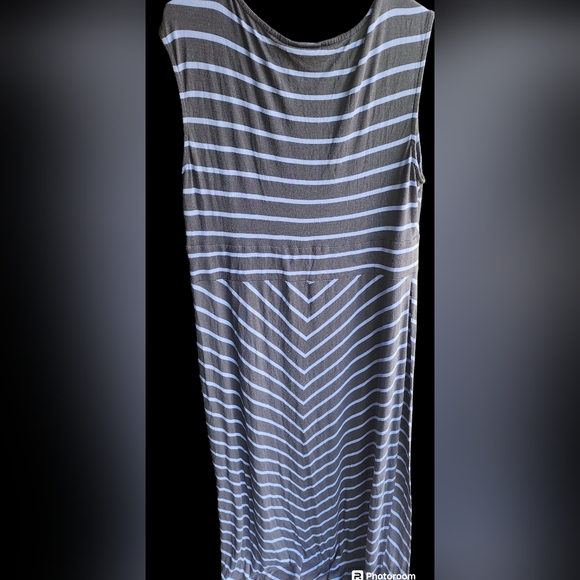 APT. 9 Miltered Stripe Maxi Dress Size 3x - Picture 2 of 4